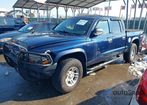 2004 Dodge Dakota Sport/Sxt из США, поврежденный, VIN 1D7HG38N24S561820